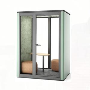 Cabine individuelle en aluminium pour la réduction du bruit, design moderne pour les réunions de bureau, <span class=keywords><strong>le</strong></span> télétravail, les appartements, les salons, les salles de sport - Product Image 1