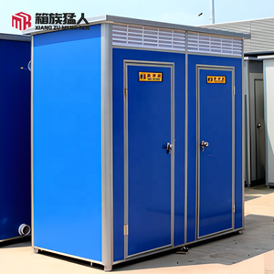 Vente en gros de toilettes publiques urbaines automatiques autonettoyantes en plastique pour le <span class=keywords><strong>camping</strong></span>, toilettes portables pliables d'extérieur - Product Image 2