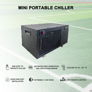 ICEMEND Factory 1/3HP Portable <b>Ice</b> Bath Water Chiller Cold plunge Machine <b>with</b> Inflatable Round <b>Ice</b> Bath Tub ODM OEM Barrel - Product Image 2