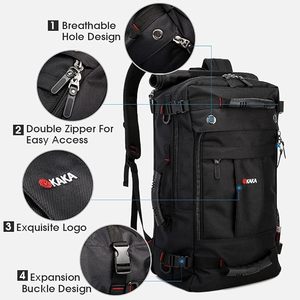 Muestra gratuita: Bolsa deportiva para exteriores de Source Factory con tres compartimentos ajustables para zapatos, ideal para bolsas de lona. - Product Image 5