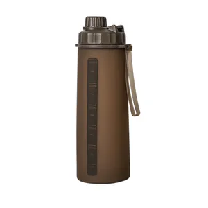 Gym Travel Drinking Silicone Water Bottle Wholesale BPA Free Sports Camping Sports Equipment Drinkware Unisex Camp Accepatble