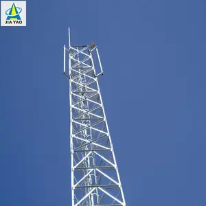 Network Manufacturing 80M Internal Steel Galvanized Mast 3 Legged Telecom 30M Wifi 35M Telecommunication Antenna 40 Meter Tower
