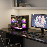 Boîtier de PC de jeu de haute qualité Pcooling, boîtier d'ordinateur de bureau pour jeux, châssis de tour M-ATX/ITX