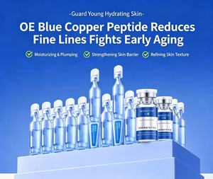 Copper Peptide AmpouleSoothing Anti-Aging Serum - Peptides Firm &amp; Soothe Dry Dehydrated <strong>Skin</strong> OEM/ODM Available - Product Image 1