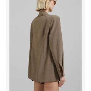 Chaqueta de Traje Holgada de Longitud Media, Estilo <span class=keywords><strong>Retro</strong></span> Francés, con Botones Cruzados, Color Sólido, Versátil, para Mujer, Otoño 2024, Bettergirl - Product Image 4