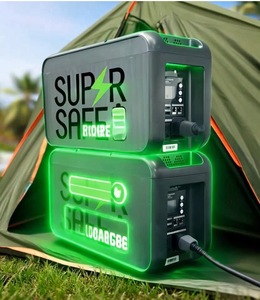 Portable Power Station 1000W/2000W <b>Solar</b> <b>Generator</b>, for Outdoor Camping, RV, Home Emergency, Off-Grid Living - Product Image 2