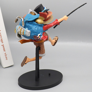 Offre Spéciale haute qualité dessin animé Anime figurine une pièce trois frères en cours d'exécution Luffy Ace Sabo figurines d'action - Product Image 4