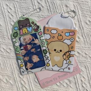 Korea Style KPOP Cute PVC Card Cover case Kpop Photo Card Holder Stars Photocard Holder - Product Image 2