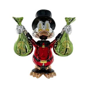 Statue de canard en résine Pop Arts <span class=keywords><strong>Monopoly</strong></span>, canard en résine chromé, décoration intérieure, figurine de canard en fibre de verre à vendre - Product Image 3