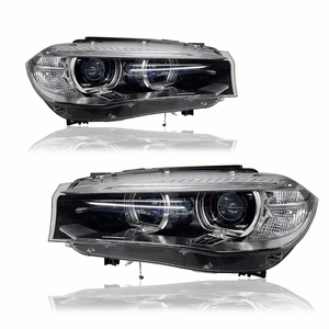Pour BMW X5 X6 F15 F16 Phare au xénon 63117317103/63117317104 Rénovation <span class=keywords><strong>de</strong></span> phare <span class=keywords><strong>de</strong></span> véhicule avec lampe diurne 6000K - Product Image 2