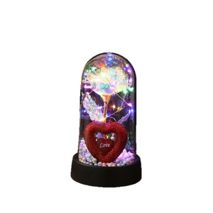 Luce a cupola con fiori di rosa <span class=keywords><strong>Fantasy</strong></span>, regalo più venduto per la festa della mamma di san valentino - Product Image 6