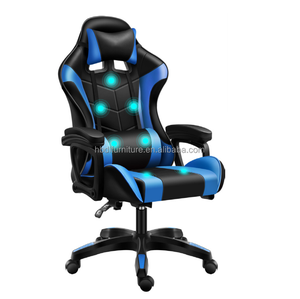 Cómoda <span class=keywords><strong>Silla</strong></span> de cuero PU para juegos, venta al por mayor, sillas rosadas para juegos de ordenador, <span class=keywords><strong>silla</strong></span> para juegos <span class=keywords><strong>Razer</strong></span> con reposapiés y masaje - Product Image 3