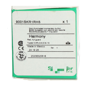 Bouton poussoir électrique 9001SKR1RH5, Harmony 9001SK Nouveau NFP - Product Image 2