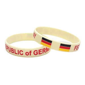 Bracelet en silicone unisexe écologique avec impression numérique, motif drapeau du Brésil 2026, pour gravure sur mesure - Product Image 3