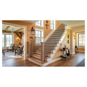 Prima, Villa moderna personalizada, escaleras rectas para interiores, <span class=keywords><strong>escalera</strong></span> de <span class=keywords><strong>madera</strong></span> <span class=keywords><strong>suspendida</strong></span> duradera con barandilla de vidrio para apartamentos, hoteles, <span class=keywords><strong>escalera</strong></span> - Product Image 3