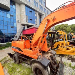 Doosan เครื่องขุด DH210W-7ล้อ21ton มือสองพร้อมส่วนประกอบหลัก - Product Image 6