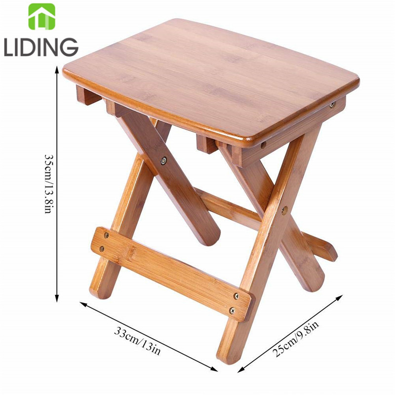 Бамбуковый рыбный стул, бамбуковый складной стул, Портативный Бамбуковый складной стул для дома