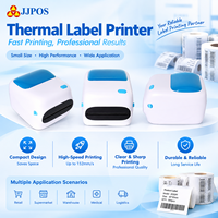 Nouvelle imprimante d'étiquettes thermiques directes de 4 pouces, 203 DPI, haute vitesse, imprimante d'étiquettes de codes-barres, imprimante de codes-barres de bureau, imprimante POS pour la logistique des magasins