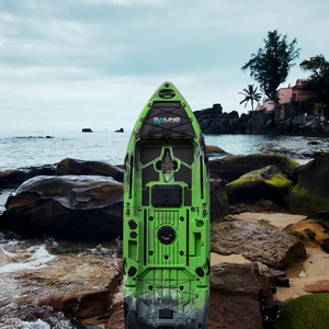 Neu 2025: 11-Fuß-Einerkajak aus Kunststoff mit Pedalantrieb, 2 modulare, abnehmbare Sektionen, einfache Montage, beliebtes Angelboot - Product Image 3