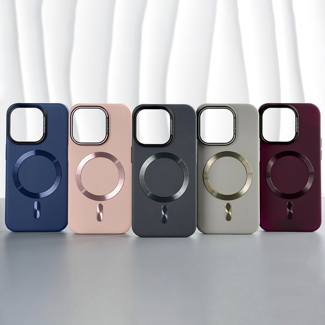For iPhone 17 Air Case Matte Skin Feel Magnetic Charging Phone Case for iPhone 17 Pro Max Shockproof Protective Phone Cover