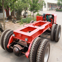Transportador de Vigas Tipo Neumático de 4 Ejes PBC 200T