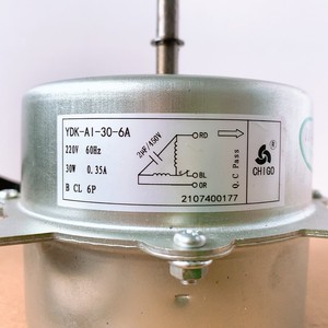 Moteur de climatiseur Chigo YDK-AI-30-6A 220V 60Hz 30W, ventilateur de refroidissement extérieur - Product Image 1