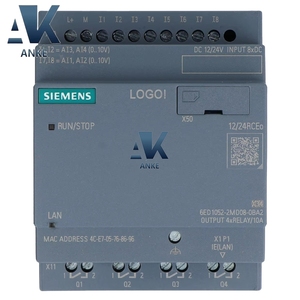 Module LOGOHost PLC & PAC pour le contrôle de programmes 6ED1052-2MD08/2FB082HB08/2CC08-0BA2, contrôleurs dédiés - Product Image 1