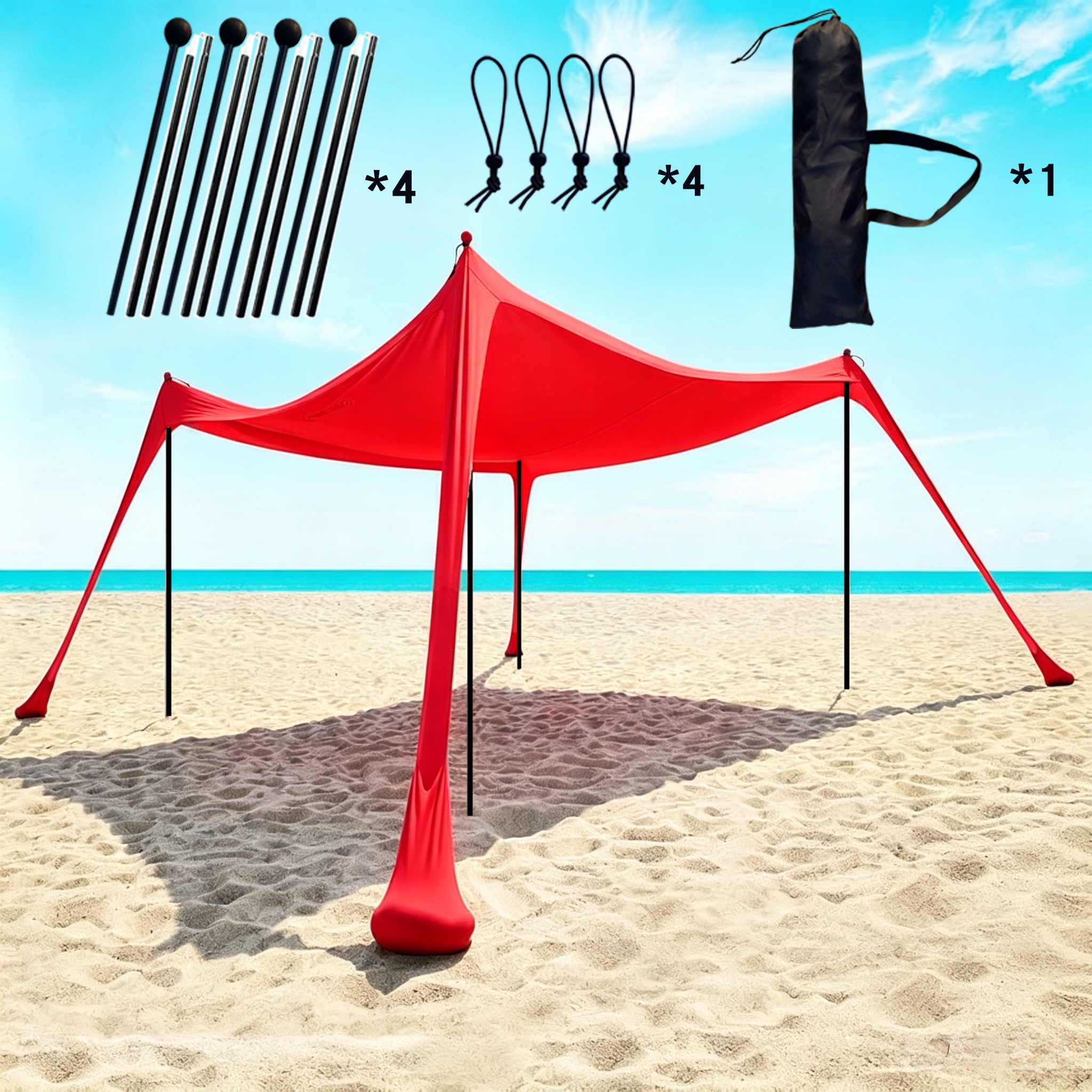 Red4 Steel Poles