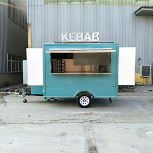 Cuisine mobile entièrement équipée sur mesure de haute qualité, mini remorque alimentaire de rue - Product Image 1
