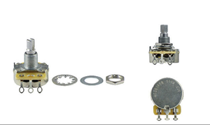 卸売ノブエレキギター低音ボリュームA/B500K250K抵抗値CTSアルミシャフトポテンショメータ - Product Image 4