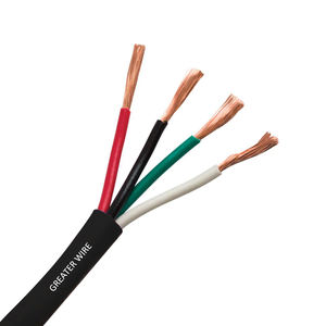 สายไฟฟ้าพีวีซีหุ้มฉนวน4หลัก100แอมป์8AWG 12AWG 10AWG bbps 18AWG 16AWG 2 3 4 5 6 7แกน - Product Image 5