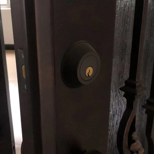 Serrure de porte intérieure silencieuse en cuivre magnétique, style nordique moderne et simple, couleur or - Product Image 5