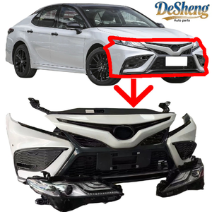 En stock, prêt à être expédié, pièces <span class=keywords><strong>de</strong></span> réparation et <span class=keywords><strong>de</strong></span> remplacement pour Toyota Camry, pare-chocs, calandre, phares LED, radiateur, ailes, prix d'usine - Product Image 1