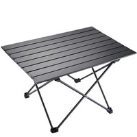 Klappbarer rechteckiger Tisch aus Kohlenstoffstahl für den Außenbereich, tragbar für Camping, Picknick, Zusammenkünfte, Outdoor-Kochen, Grillen, Gartenmöbel