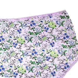 Nouveau style culotte grande taille bon marché belle culotte grande taille <span class=keywords><strong>à</strong></span> impression florale pour femme - Product Image 5