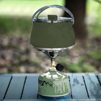 Nouvelle bouilloire pliable en silicone portable de 1 L pour le camping et les voyages en plein air