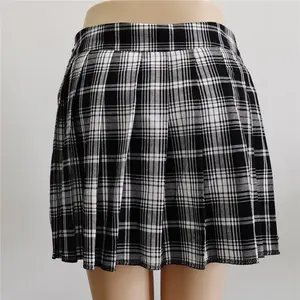 Trending Fashion Cute 2024 Y2K PU Leather Ladies Short Skirt Women's Girls Skirts Skirts For Women