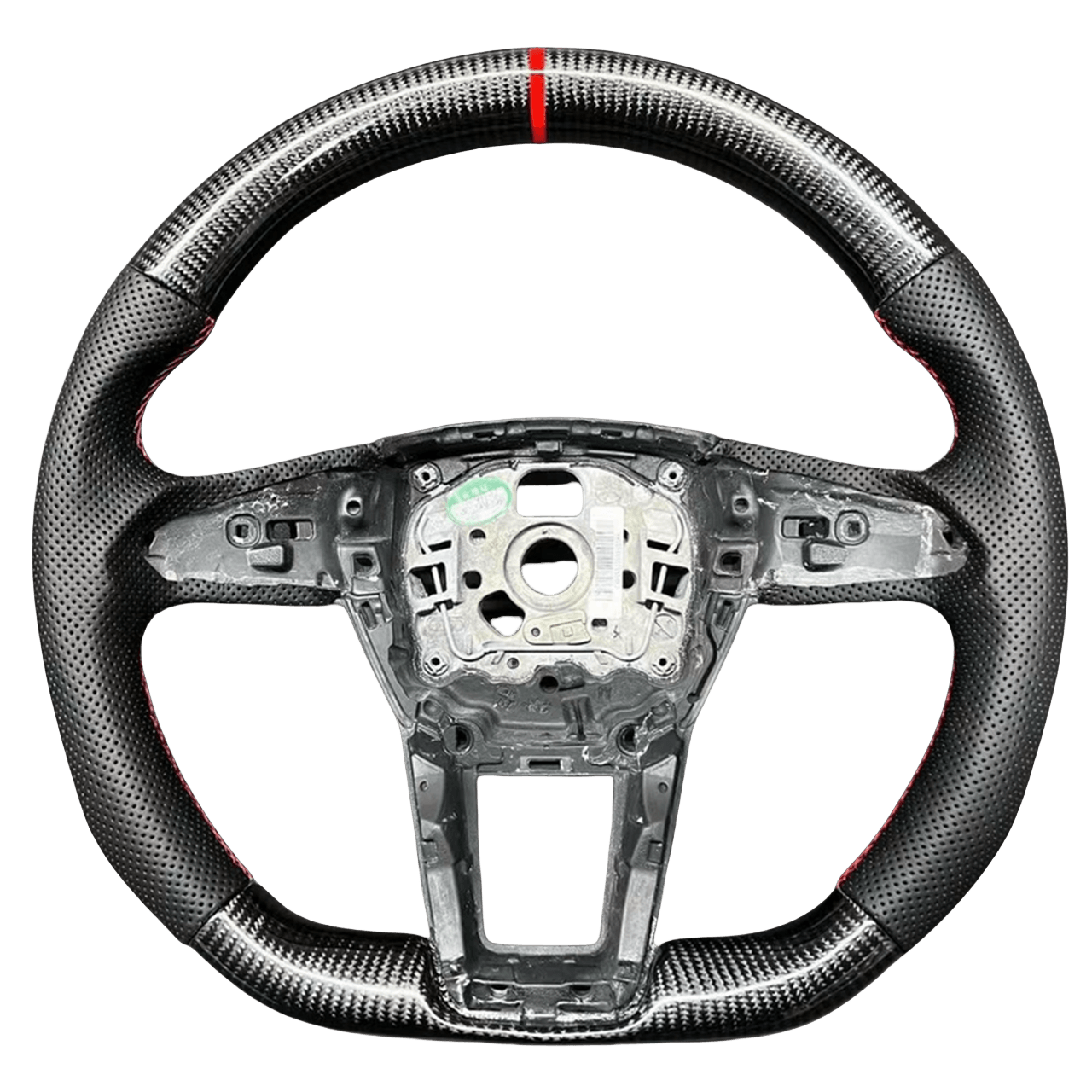 Volant en fibre de carbone adapté à l'Audi C8 19-21