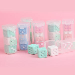 Gomme à effacer promotionnelle en forme de blocs de construction à assembler, avec couleur personnalisée et matériau TPR/PVC - Product Image 4