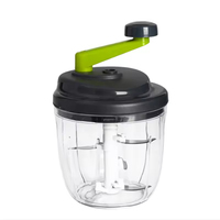 Hachoir à Légumes Manuel Multifonction en Acier Inoxydable pour Cuisine, Type Matériau Plastique PP