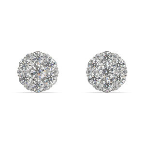 Pendientes de tuerca finos de último diseño para mujer, pendientes finos disponibles a precio económico para exportación a granel - Product Image 2