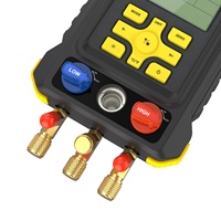 Nouvelles manomètres numériques AUTOOL LM150 3 voies pour climatisation automobile, kit complet, collecteur de réfrigérant