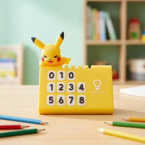 Plaque de stationnement antidérapante en plastique Pokemon Pikachu pour tableau de bord, accessoire de téléphone, vente en gros - Product Image 2