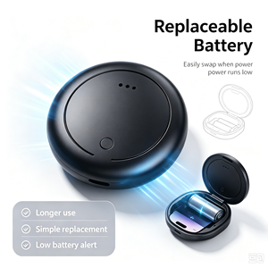 Localizador GPS Impermeable para Mascotas, Mini Rastreador Inteligente BLE para Perros, Gatos, Ganado y Animales, Etiqueta de Oreja Anti-Pérdida - Product Image 2