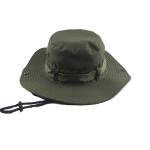 redondo de cuadros de los hombres y las mujeres de senderismo al aire libre pescador sombrero para la venta al por mayor - Product Image 1
