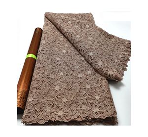 Thêu Sang Trọng Top End Muslin Vải Phổ Biến Nhất Vải Thụy Sĩ Voile Đảng & Wedding Dress Guipure Vải Ren - Product Image 1