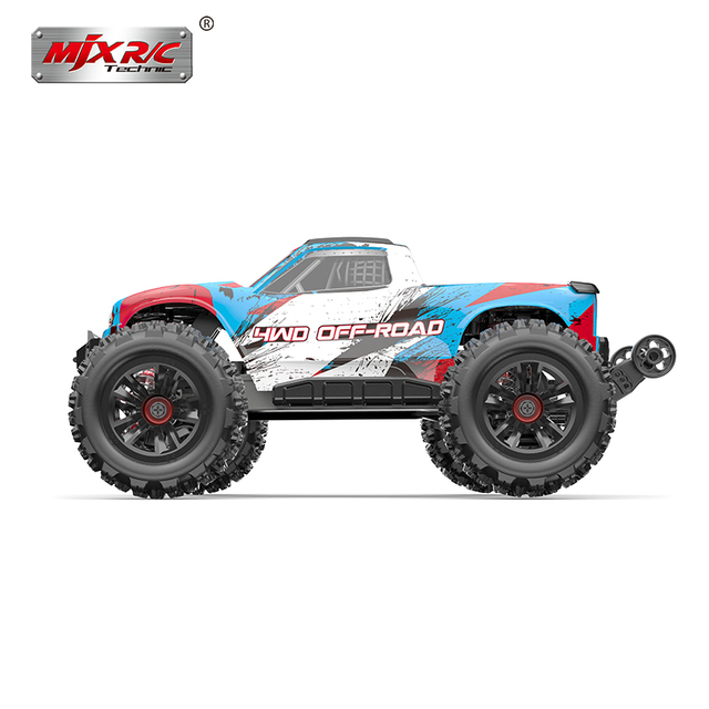 New 16208 16209 High Speed 45km/h Remote Control Car Vehicle Models 2S LIPO Battery MJX HYPER GO 1/16 Brushless RC Monster
