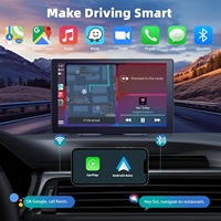 Radio Estéreo para Auto de Alta Calidad con Pantalla de 9/10 Pulgadas, 2DIN, QLED, GPS, 4G, Carplay, Wifi, Reproductor Android 13, Reproductor de DVD para Auto