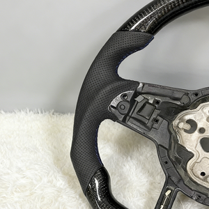 <span class=keywords><strong>Volante</strong></span> Deportivo de Fibra de Carbono Personalizado para Volkswagen <span class=keywords><strong>Golf</strong></span> 6 <span class=keywords><strong>Golf</strong></span> 7 7.5 GTI GTD GTE R 2013-2020 Polo GTI Passat CC R-Line - Product Image 4