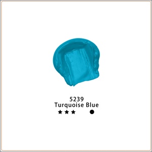 Fournitures d'art professionnelles Artecho pour artistes, <span class=keywords><strong>peinture</strong></span> <span class=keywords><strong>acrylique</strong></span> <span class=keywords><strong>bleu</strong></span> <span class=keywords><strong>turquoise</strong></span> en tube de 120 ml/4,05 oz pour toile, bois, verre - Product Image 2